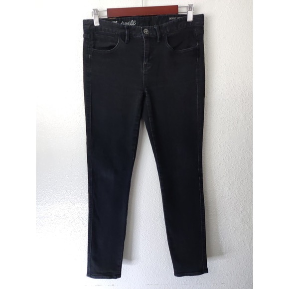 Madewell Black Cotton Blend Mid Rise Skinny Jeans Size 27 - Picture 2 of 8